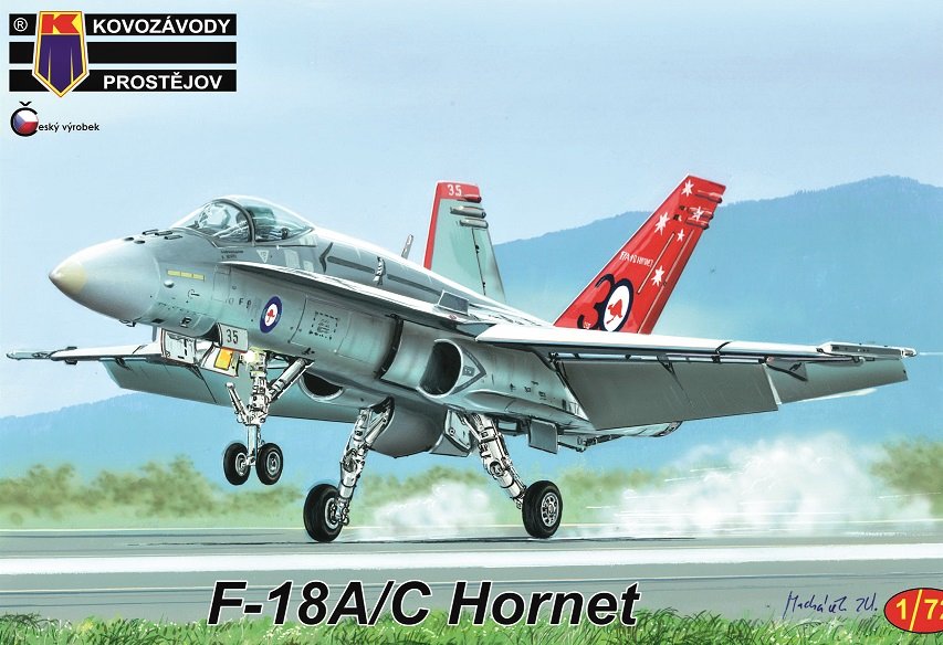 1/72 F-18A/C Hornet (3x camo, ex-ITALERI)