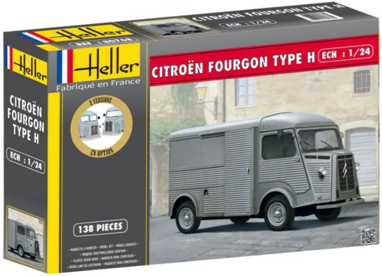1/24 Citroen Fourgon Type H Two Versions