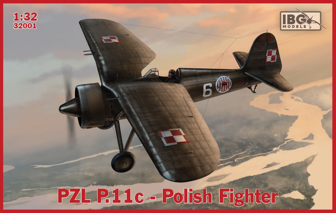 1/32 PZL P.11c Polish Fighter