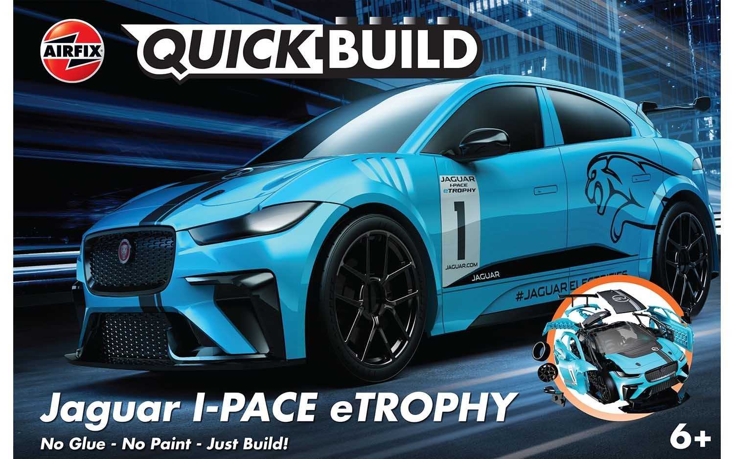 Fotografie Quick Build auto J6033 - Jaguar I-PACE eTROPHY