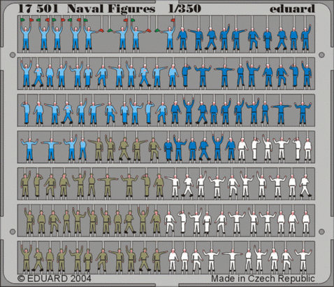 Fotografie 1/350 Naval Figures