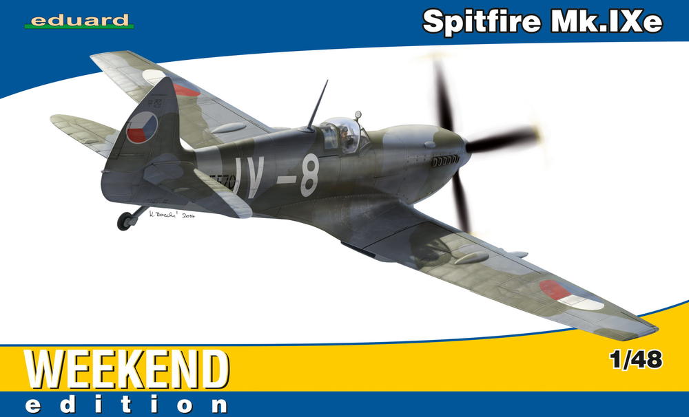 Fotografie 1/48 Spitfire Mk.IXe