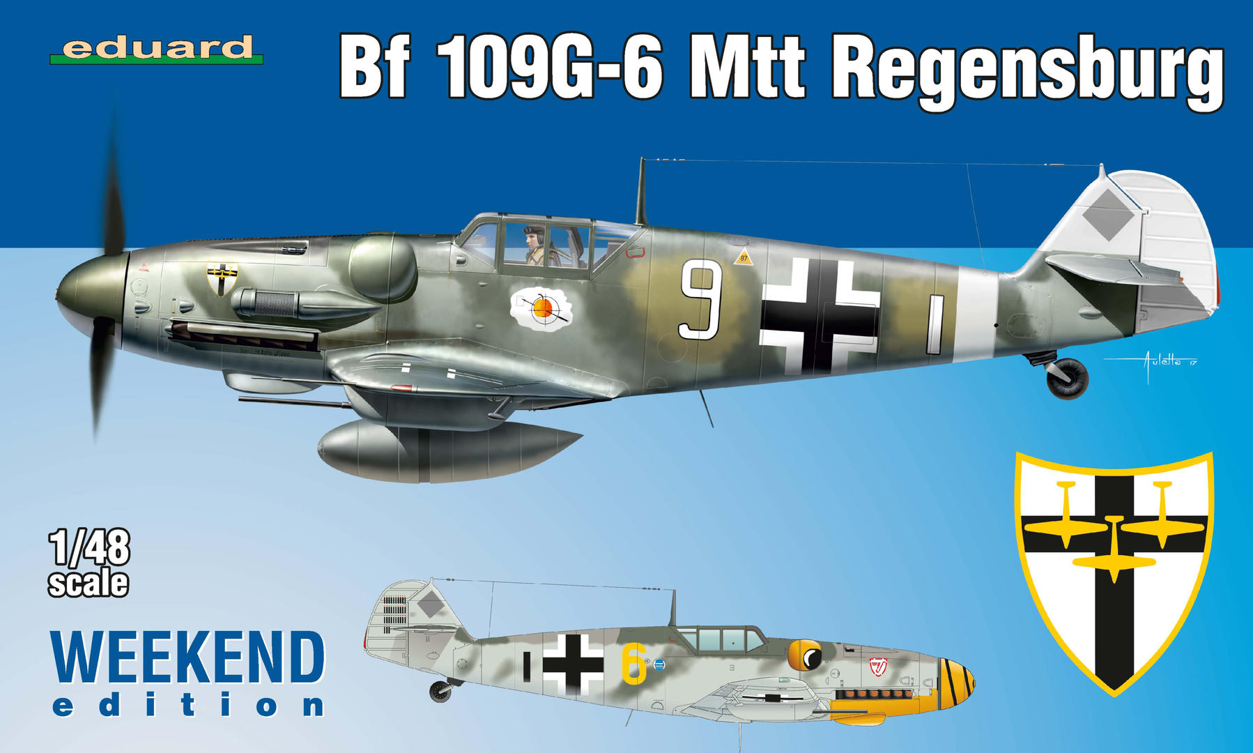 Fotografie 1/48 Bf 109G-6 MTT Regensburg