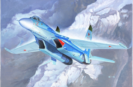 1/72 Russian Su-27 Flanker B Fighter