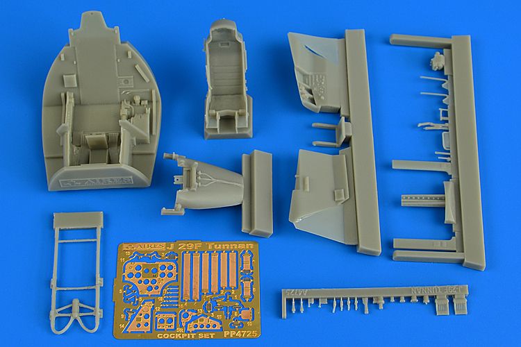 1/48 SAAB J-29 Tunnan cockpit set