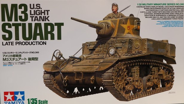 Fotografie 1/35 U.S. Light Tank M3 Stuart Late Production