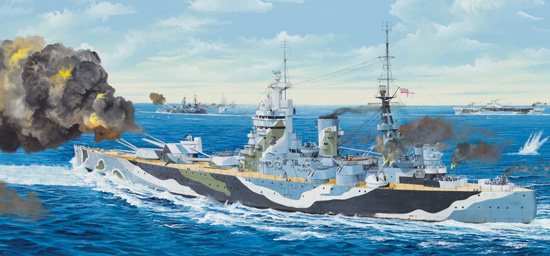 1/200 HMS Nelson 1944