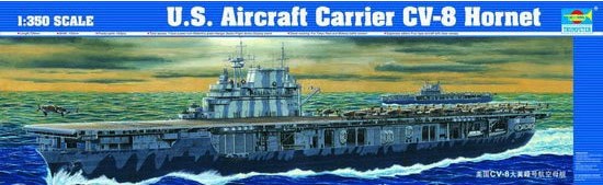 1/350 U.S. Aircraft Carrier CV-8 Hornet