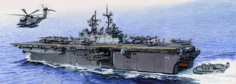 Fotografie 1/350 USS IWO JIMA LHD-7