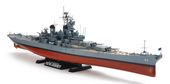 1/350 U.S. Battleship BB-62 New Jersey (w/Detail Up Parts)