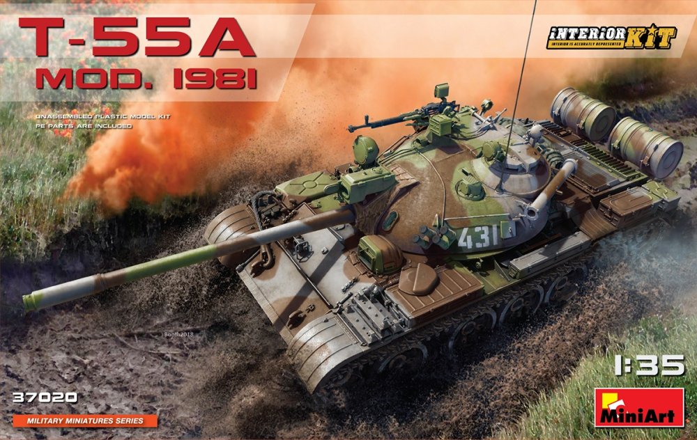 Fotografie 1/35 T-55A Mod.1981 w/ Interior Kit