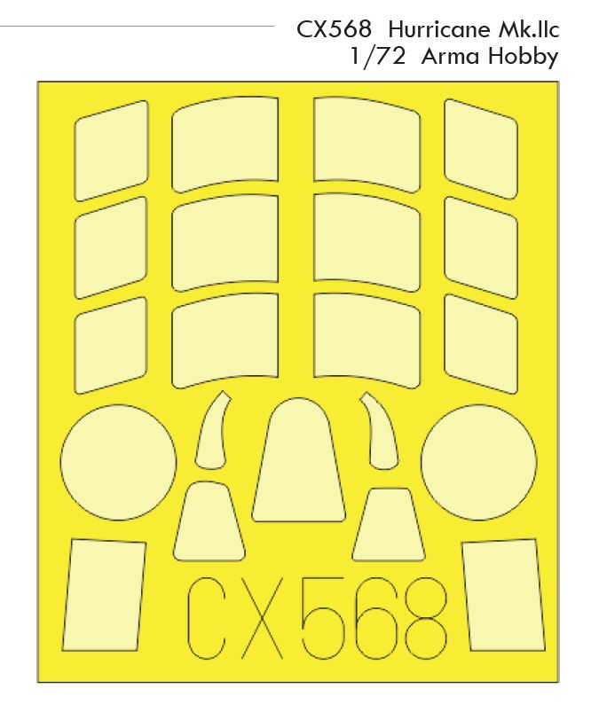 1/72 Hurricane Mk.Iic (ARMA HOBBY)
