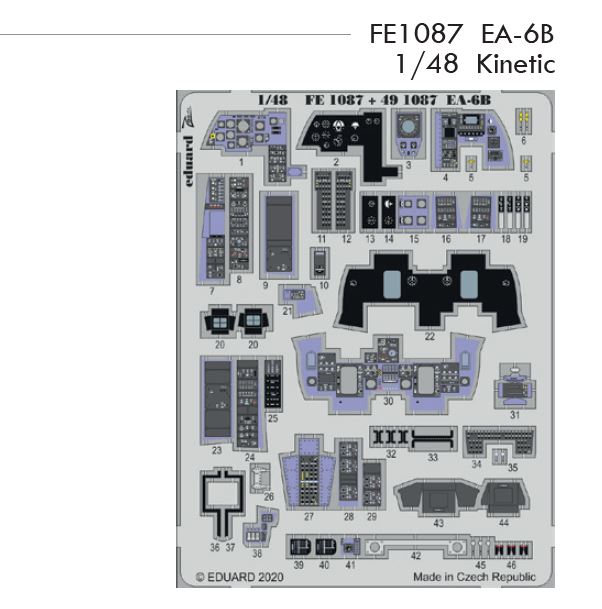 Fotografie 1/48 EA-6B (KINETIC)