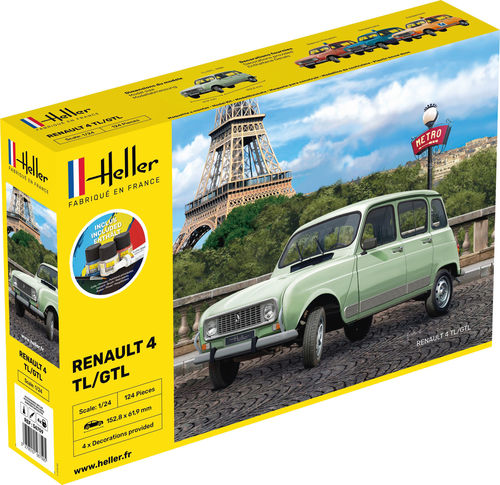 Fotografie 1/24 Renault 4L - Starter Set