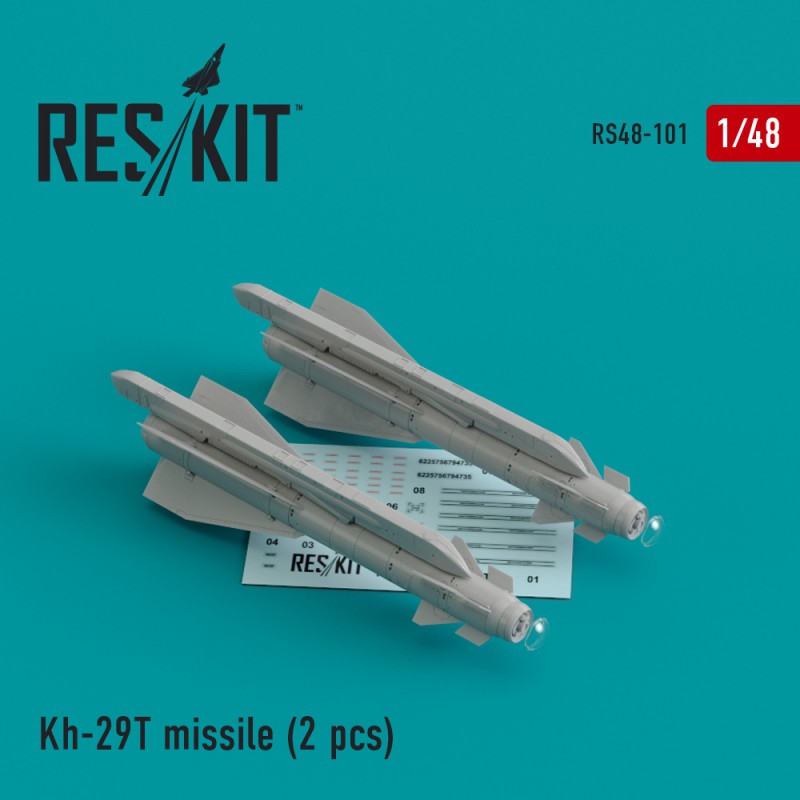 1/48 Kh-29T (AS-14B 'Kedge') missile (2 pcs.)