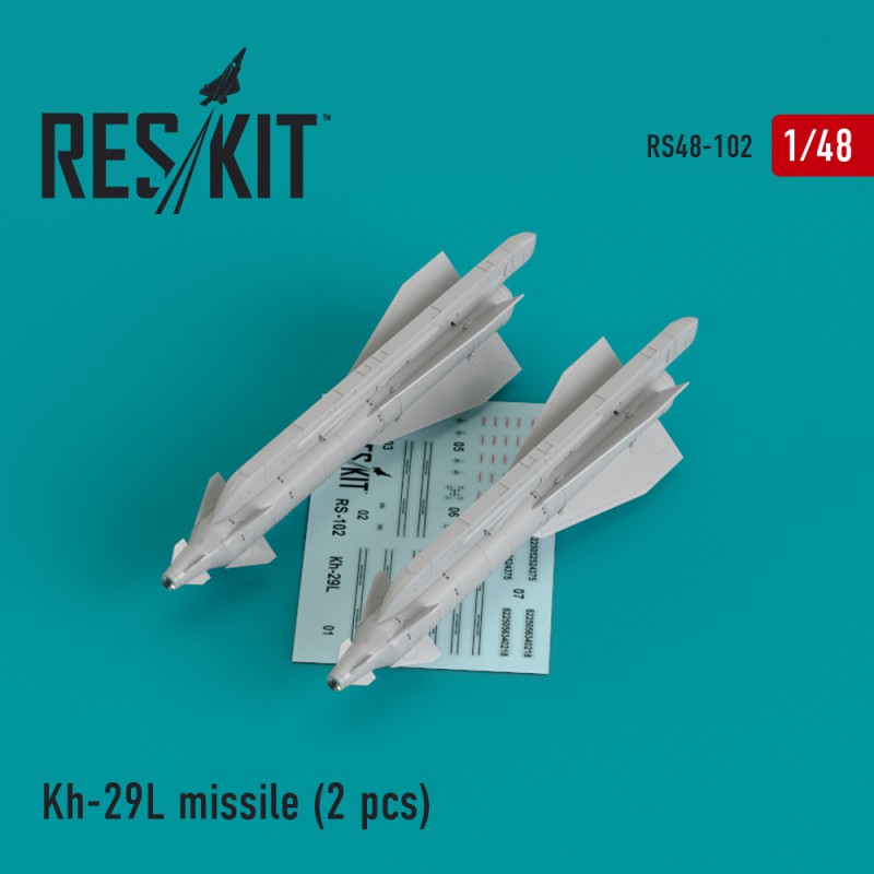 1/48 Kh-29L (AS-14A 'Kedge') missile (2 pcs.)