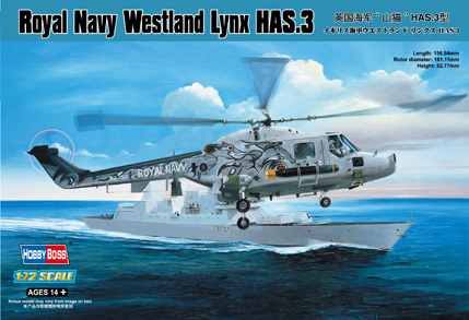 Fotografie 1/72 Royal Navy Westland Lynx HAS.3