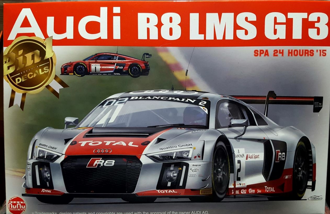 Fotografie 1/24 Audi R8 LMS GT3 Spa 24 Hours '15