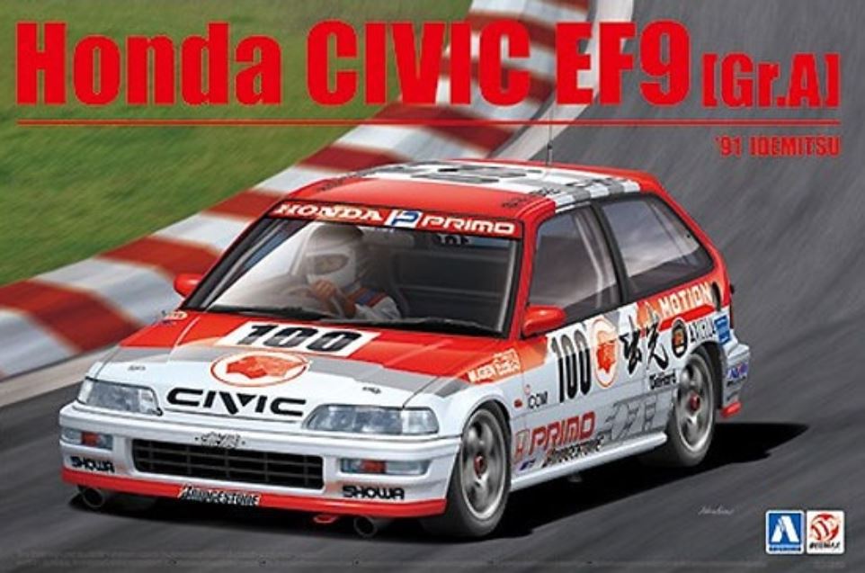 Fotografie 1/24 Honda Civic EF9 Gr.A '91 Idemitsu