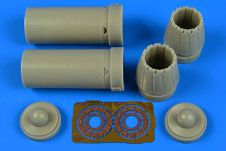 1/48 F/A-18C exhaust nozzles - closed (KIN)
