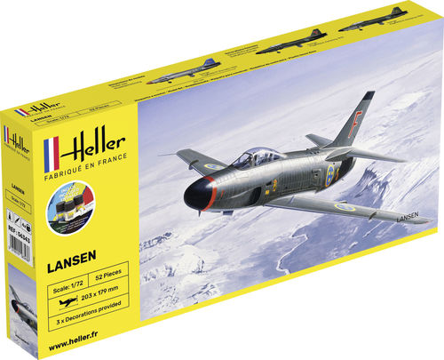 Fotografie 1/72 SAAB A/S 32 Lansen - Starter Set