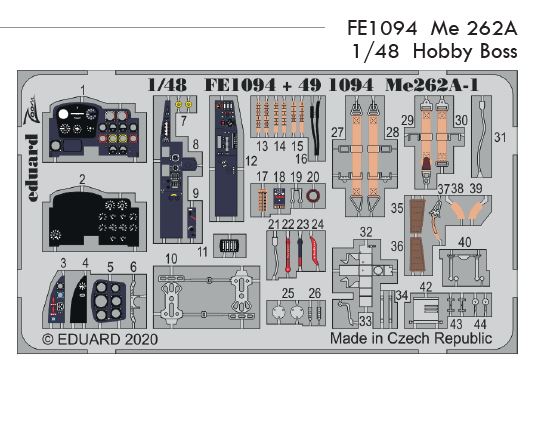 1/48 Me 262A (HOBBY BOSS)