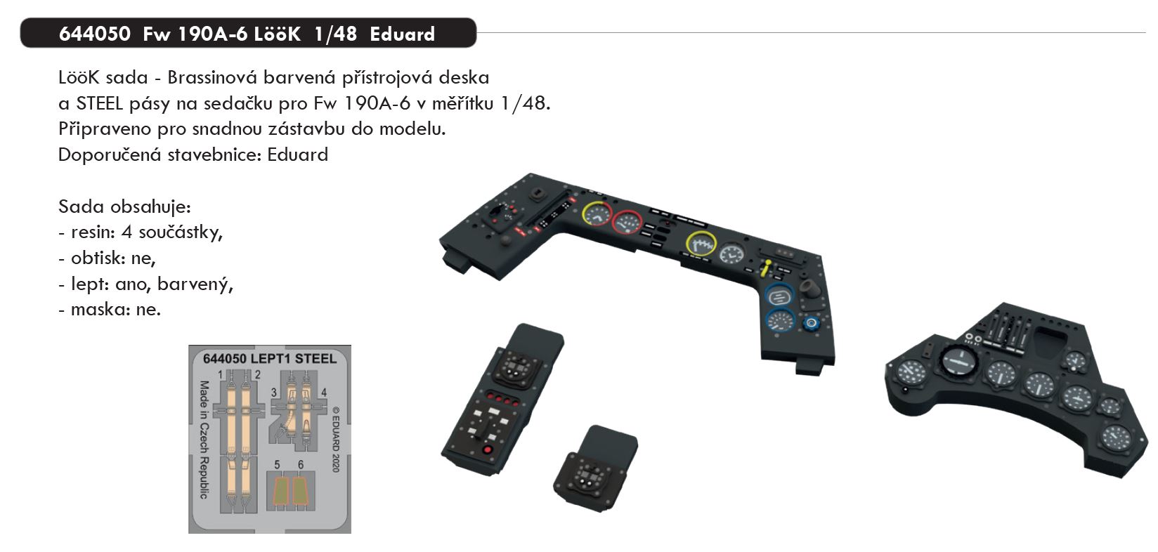 Fotografie 1/48 Fw 190A-6 LööK (EDUARD)