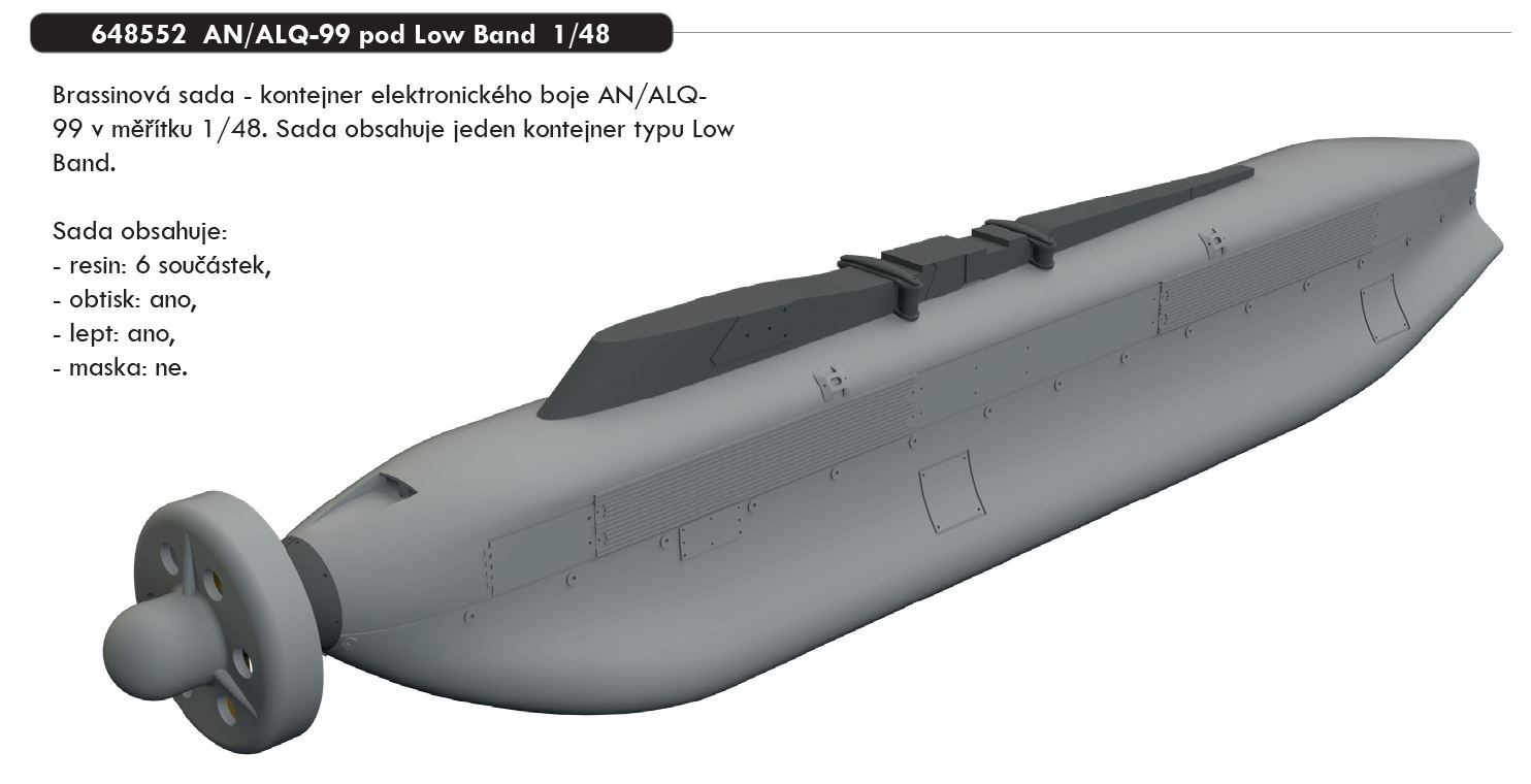 Fotografie 1/48 AN/ALQ-99 pod Low Band