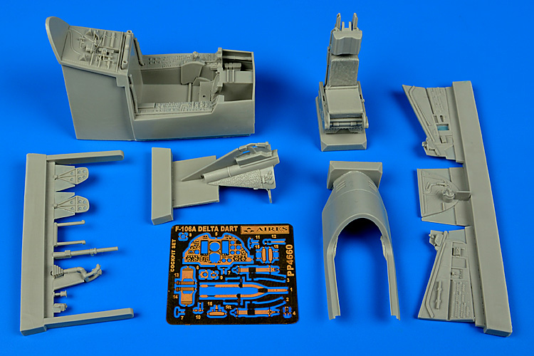 1/48 F-106A Delta Dart cockpit set (TRUMP)