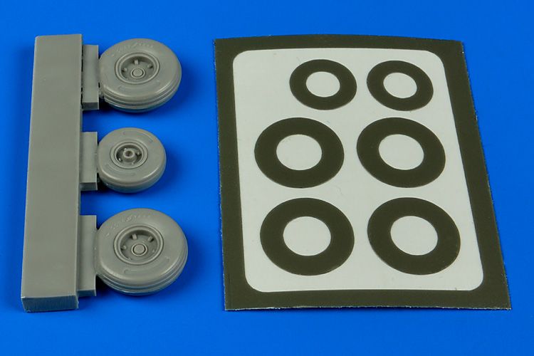 1/48 Cessna A-37 wheels & paint masks (TRUMP)