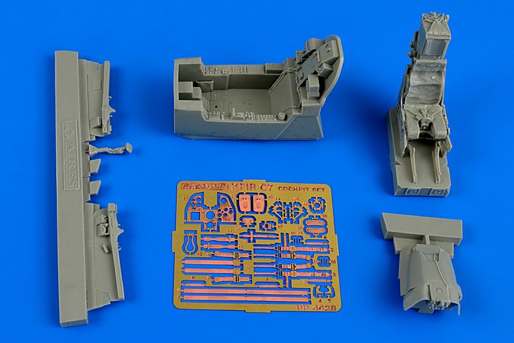 1/48 Kfir C7 cockpit set (KIN)