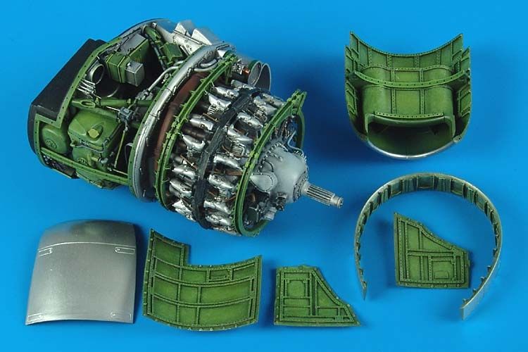 1/32 P-47D Thunderbolt engine set (HAS)