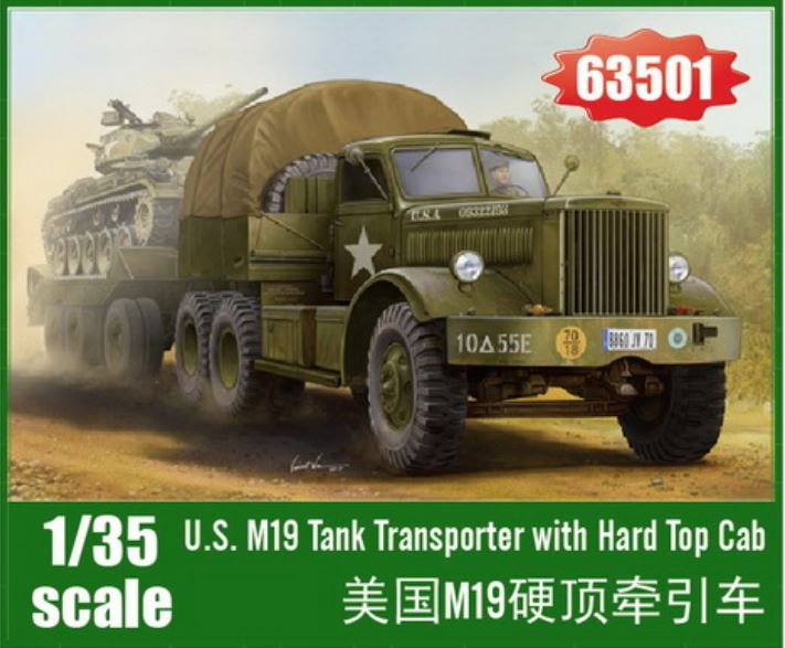 Fotografie 1/35 M19 Tank Transporter with Hard Top Cab