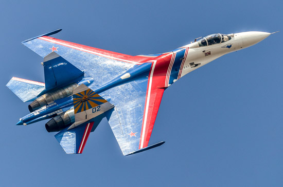 Fotografie 1/48 Su-27 Flanker B - Russian Knights Aerobatic Team