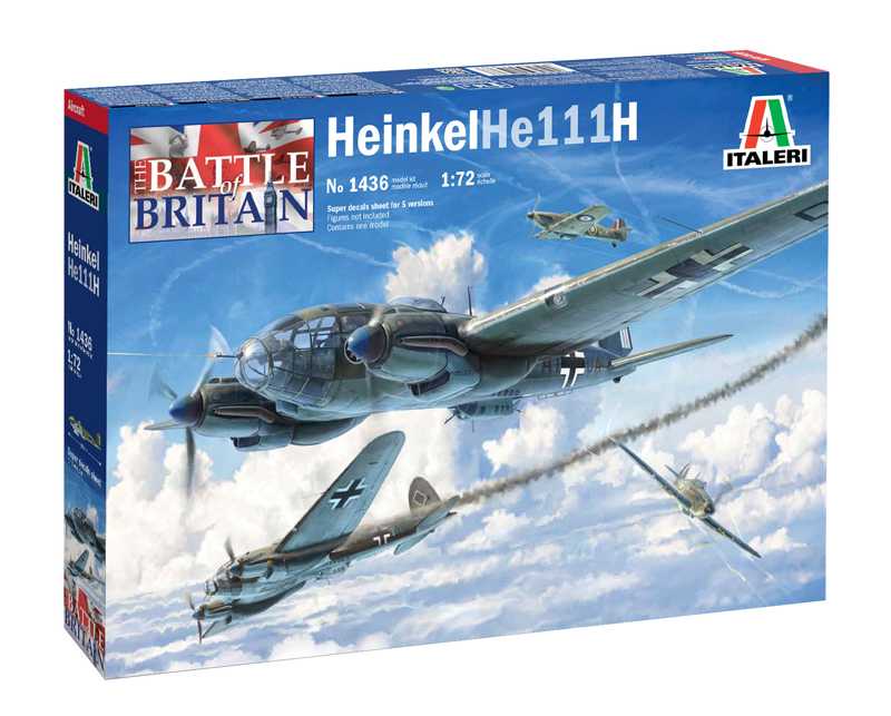 Model Kit letadlo 1436 - HEINKEL HE111H (1:72)