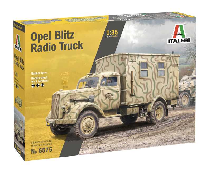 Fotografie Model Kit military 6575 - Opel Blitz Radio Truck (1:35)