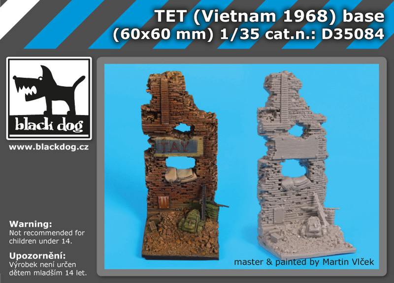 1/35 TET (Vietnam 1968) base (100x80 mm)