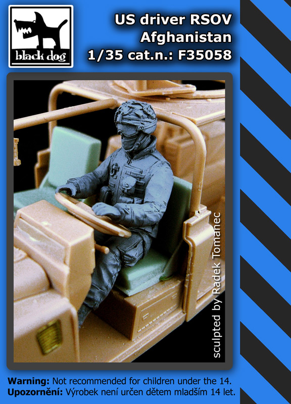 1/35 US driver RSOV Afghanistan (1 fig)