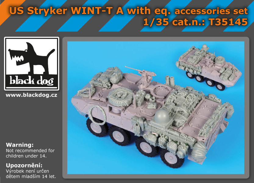 1/35 US Stryker WINT-T A w/ equipment set (TRUMP)
