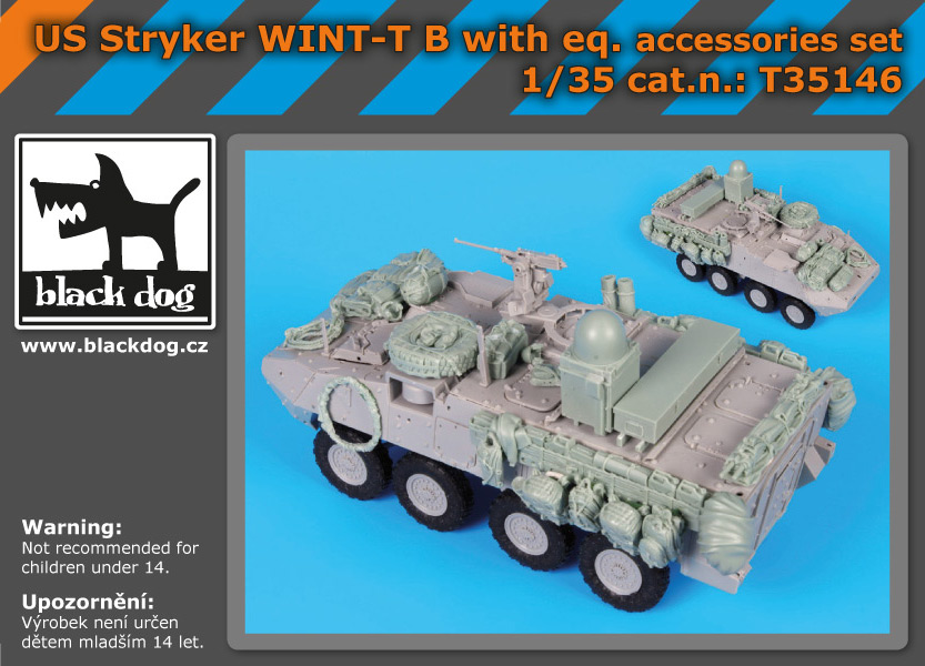 1/35 US Stryker WINT-T B w/ equipment set (TRUMP)
