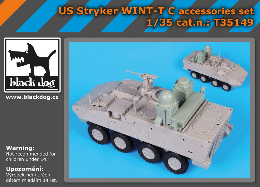 1/35 US Stryker WINT-T C accessory set (TRUMP)