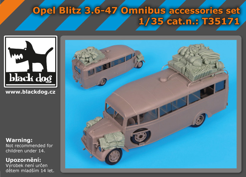 1/35 Opel Blitz 3.6-47 Omnibus accessor.set (RDN)