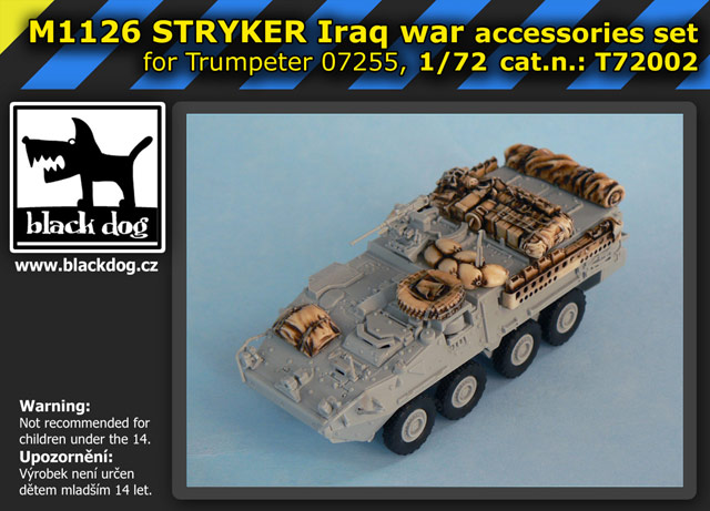 1/72 M1126 STRYKER Iraq war accessory set (TRUMP)