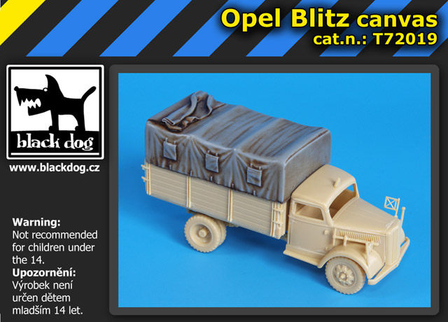 1/72 Canvas for Opel Blitz (ACAD)