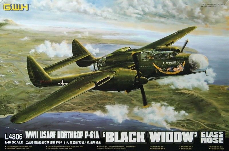 Fotografie 1/48 Northrop P-61A "Black Widow" Glass Nose
