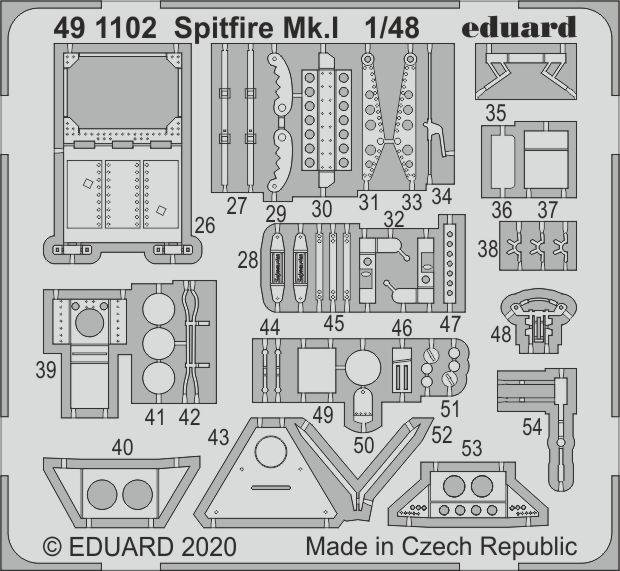 1/48 Spitfire Mk.I (AIRFIX)