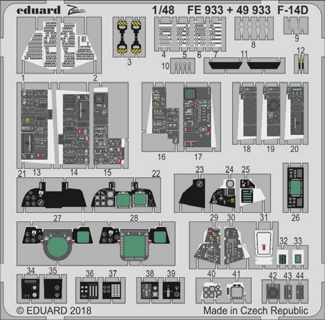 1/48 F-14D (TAMIYA)