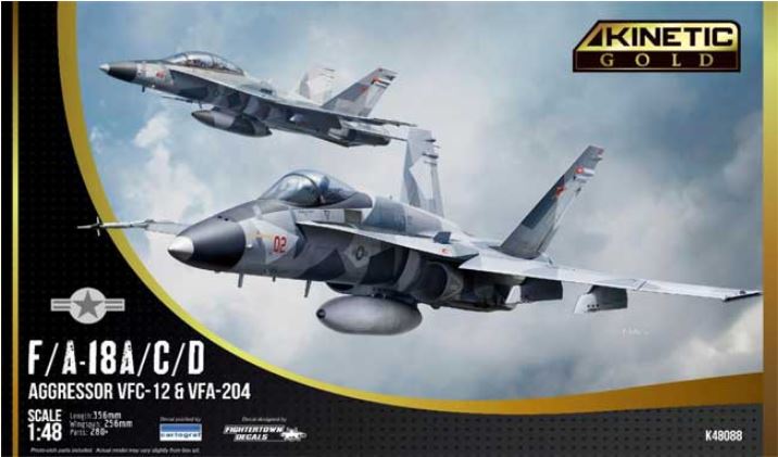 1/48 F/A-18A/C/D Agressor VFC-12 & VFA-204