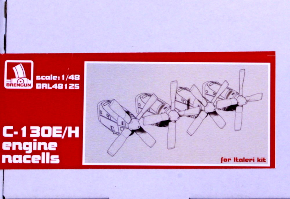 1/48 C-130 E-H engine set (ITALERI)