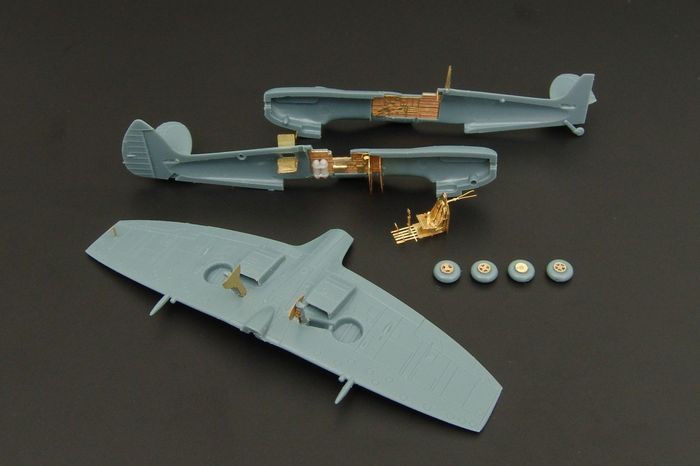 1/144 Spitfire Mk.IX - PE set, 2 pcs. (EDU)